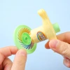 Wholesale of flying saucer gyroscope toys, flying disc sets, nostalgic toys, outdoor flying celestial bamboo dragonfly small toys Specification image
